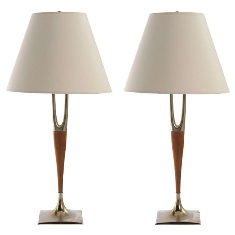 Wishbone Table Lamp by Laurel